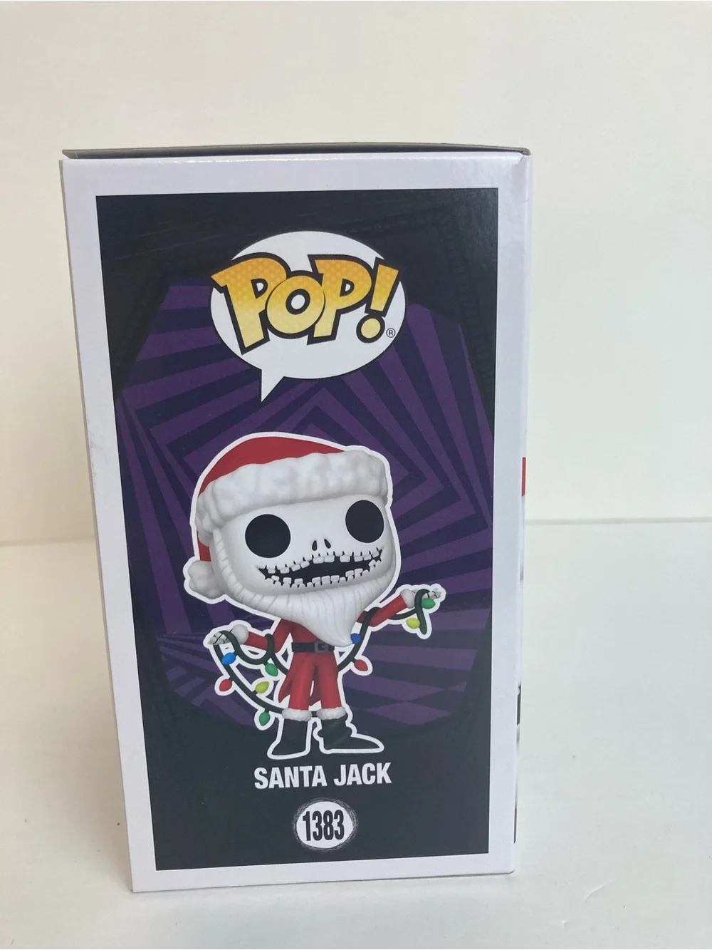 Funko Pop Santa Jack #1383 Amazon Exclusive Glow in Dark Disney NBC